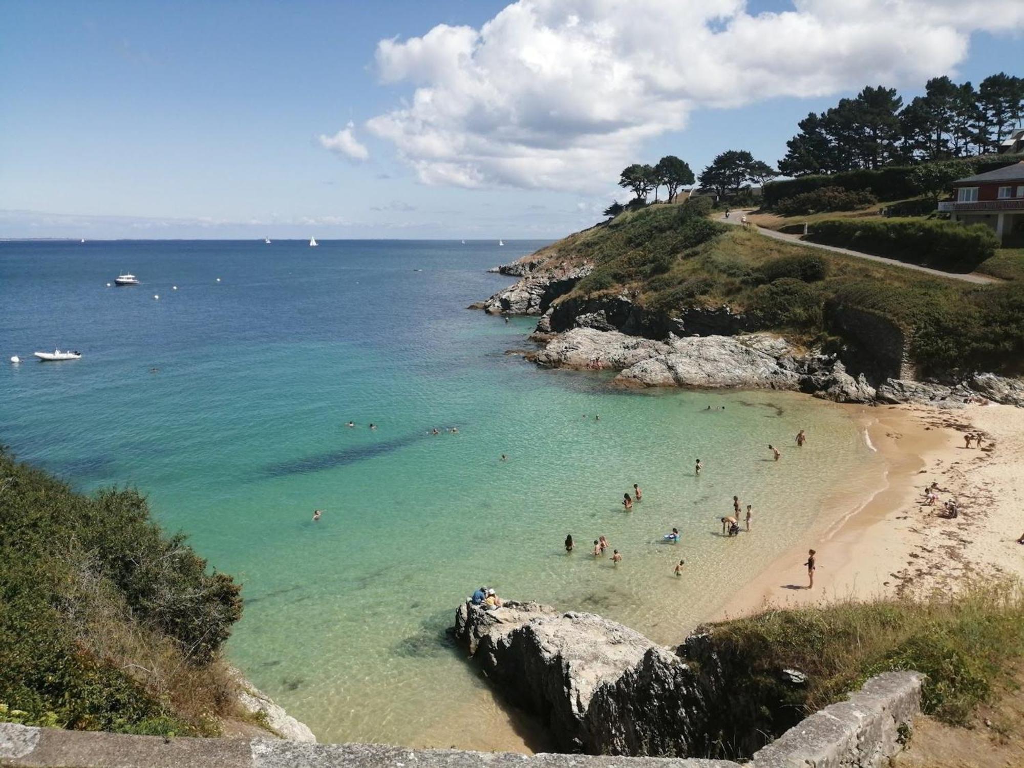 Appartement Renove En Plein Centre De Palais Avec Cour Ensoleillee, Proche Du Port, Animaux Acceptes - Fr-1-418-222 外观 照片